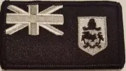 BERMUDA FLAG Patch W/ VELCRO® Brand Fastener Morale Tactical Travel Emblem V-16