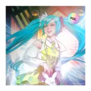 Magic Secret Lair x Hatsune Miku: Winter Diva JP Foil Edition Super Winter Drop