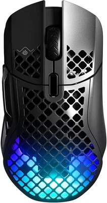 Steelseries Aerox 5 Wireless - Holey RGB Gaming Mouse - Ultra-Lightweight Wat...