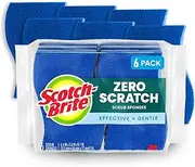 Scotch-Brite Non-Scratch Scrub Sponge, 6-Sponges