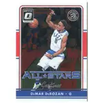 2016 2017 OPTIC NBA 籃球卡 ALL STARS 特卡 明星賽 暴龍 DEMAR DEROZAN