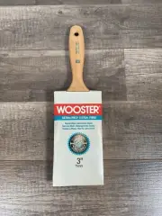 Wooster Ultra/Pro 3” Extra Firm Sable Flat Paint Brush