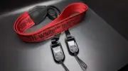 Off White Belt Camera Strap Authentic Custom w/ Quick Release Industrial Belt