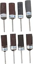 Veemoon 1set Sandpaper Sticks and Rolls for Electric Grinders Versatile Polishing and Grinding Tool for Projects and Woodworking Includes Grits for Mirror Finish