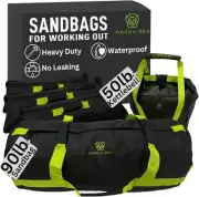 Sandbags For Working Out - Adjustable Sand Bags For Weight Training, Heavy Duty