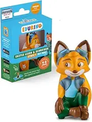 Edurino Fox Figure Mika First Read & Write from 4 Inches Including App I Innovative & Digital Educational Game for Girls & Boys I Playful Learning of Writing Motor Skills Syllables & Letters