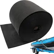 KEOHOLI 12 Inch x 100 FT Heavy-Duty Marine Trailer Bunk Carpet - Non-Slip UV & Water Resistant Boat Trailer Carpet for Jet Boats Docks Decks Easy Install Deck Protection