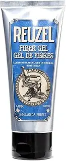 REUZEL Fiber Gel, Low Shine 3.4 fl oz (100 ml), Hair Wax, 3.4 fl oz (100 ml) (x 1)
