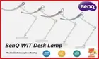 BenQ WiT e-Reading LED Desk Lamp Lights World's First Lamp (2023 New Color)