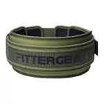 【FITTERGEAR】 舒適腰帶 軍綠/黑色 (深蹲 硬舉 專業運動 握推 穩定核心 力量訓練 舉重 護腰)