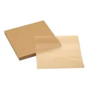 200Pcs Air Fryer Parchment Paper, 6 Inch Square Air Fryer Liner, Brown