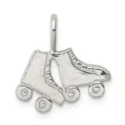 Sterling Silver Roller Skates Charm