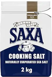 Saxa Cooking Salt Bag Catering Bulk Flavour for Cooking Saxa Seasoning Saxa Spice All Purpose Seasoning 2kg