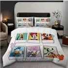 Retro Mickey Mouse & Friends Polaroids Besties Forever 3D Quilt Bedding Set