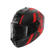 Spartan RS Carbon Shawn Mat Carbon Anthracite Red DAR Full Face Helmet