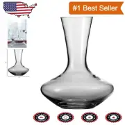 Contemporary 0.75L Tritan Crystal Wine Decanter with Lid - Classico Design