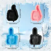 4 Pack Ice Cube Molds Silicone Ice Cube Trays for Freezer Easy Release Ice jeqrs