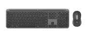Logitech SIGNATURE SLIM COMBO MK950 -Graphite Keyboard Full-size layout with number pad Mouse 1000 DPI 1-Year Limited Hardware Warranty