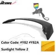 Fits 22-25 Honda Civic Sedan MD Style #Y82 Sunlight Yellow 2 Trunk Spoiler ABS (for: Honda Civic)