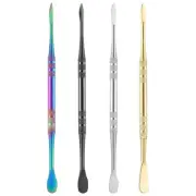 4 Pack Double-Ended Wax Carving Tool Stainless Steel Sculpting Clay Tool Kits
