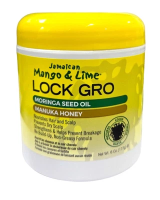 Jamaican Mango & Lime Lock Gro Moringa Seed Oil Manuka Honey