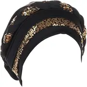 [Generic] Women Headwear Turban Braid Headscarf Hat Headwrap Caps for Women Girl