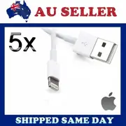 5x Apple Lightning Data Cable Charger Compatible with iPad iPhone 5 S C 6 7 PLUS