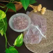 Rose Quartz Crystal Chips - 100g