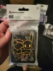Pokemon Center - Pokemon TCG Eevee Breakaway Card Sleeves (65) 2021 SEALED