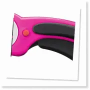 Japanese Pink Precision 4.5" Rotary Cutter with Ergonomic Pink Handle