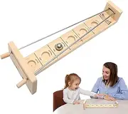 Wooden Moon Balls Game | Ball Rods Game - Moon Balancing Toy, Wooden Stacking Toy, Adult Ball Rolling Balancing Game Catch The Moon Game Educational for Over 3 Years Old Children