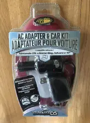 Mad Catz AC Adapter/Car Kit Nintendo DS/Gameboy Advance SP New Sealed