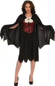 Rubies Lady Vampire Adults Dress Up Scary Halloween Party Costume