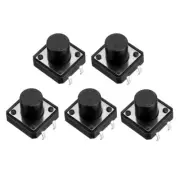 12x12x10mm Panel Momentary 4-Pin PCB DIP Tactile Tact Push Button Switch 5PCS