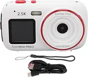 Digital Camera, 72MP Camera, Digital Point and Shoot Camera with 16X Zoom Anti Shake, MP3 Player and Dual Screen, 2.4in Screen Front, Lanyard, Compact Camera for Boys Girls Kids (#1) (#2)
