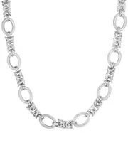 Phillip Gavriel Silver Link Necklace