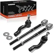 A-Premium Set of 4, Front Inner & Outer Tie Rod End Kit, Compatible with Toyota Celica 2000-2005