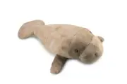 Manatee Hand Puppet, Plush Manatee, Stuffed Toy, Soft, Gift, 20" FM31 B412