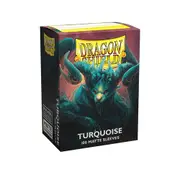 Dragon Shield - Standard Matte Turquoise Sleeves 100 pack