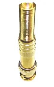From OZ Quality 1PC BNC Male Plug Solder Adapter Connector Coax RF & Spring +FP!
