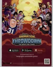 Animation Throwdown: The Quest for Cards 2018 Video Game Print Ad/Poster Art