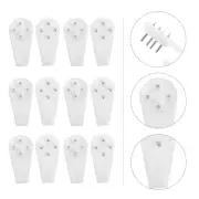 100 Pcs No Trace Hook Hanger Wall Mounted Clothes Rack Picture Frame Hanging