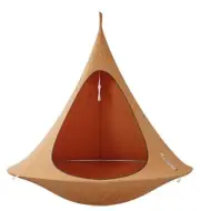 New Mango Orange Hanging Cacoon Cocoon Chair Hammock Nest Outdoor Indoor