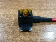 Add A Circuit Low Profile Mini Fuse Holder APS & Free Orange 5 AMP Fuse x 1