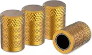 Fit for Nissan X-Trail Qashqai Note Juke Sentra Patrol Navara Micra,Valve Stem Caps,Aluminum Alloy Car Tire Valve Caps,Car Accessorier,4 Pack