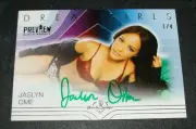 2016 Benchwarmer JASLYN OME Dreamgirls Holo Foil Green Autograph/4 PLAYBOY Sexy