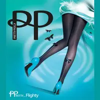 在飛比找森森購物網優惠-【摩達客】英國進口【Pretty Polly】時尚仿吊襪帶彈