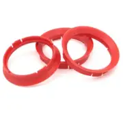 3x Centering Ring Alloy Wheels Z04 63,3 - 56,6 MM E.g. for Fiat Alutec Anzio