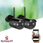 UL-tech CCTV System Wireless 2 Camera Set For Home Outdoor 3MP Long Range