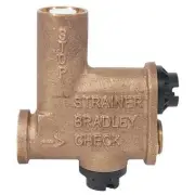 Bradley Stop Strainer, Check Valve Kit,Brass,3in S60-003 Bradley S60-003 3 in